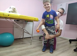 Новик Виктор. Реабилитация в центре "Вместе с мамой" в июле 2020